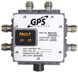 GPS 2×4 Military Qualified Splitter (MS24)